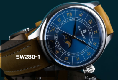 SW280-1 mit Mondphase: Schweizer Uhrwerk trifft auf Himmelspoesie