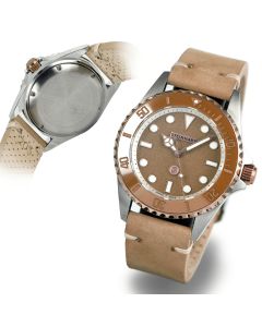 Ocean 39 BEIGE Ceramic Taucheruhr
