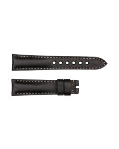 Lederband schwarz für Flight Timer Black Größe S