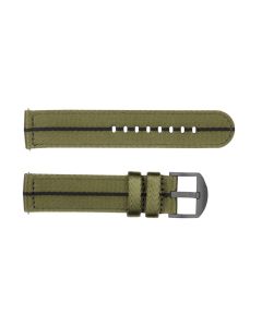 Natoband grün/schwarz mit OEM DLC Größe L