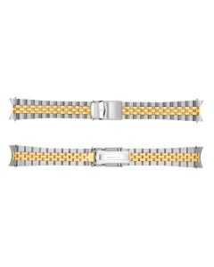 Stahlband für Ocean 39 bicolor 20x16 5-reihig satiniert inkl. Bandanstöße 