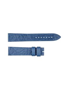 Lederband blau 20mm Größe L