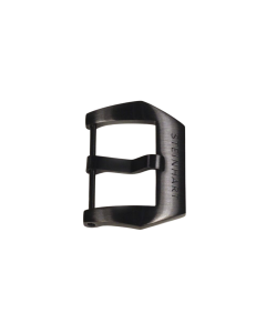 PRE-V Schließe  22 mm schwarz pvd mit Logo