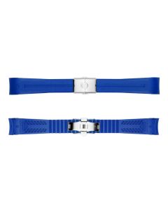 Kautschukband blau 22 mm für Ocean 42 und 44 mit Schließe Stahl