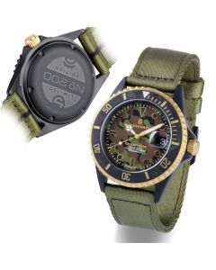 Ocean 39 black MILITARY Camouflage  Taucheruhr