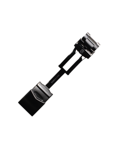 Faltschließe Edelstahl 20mm schwarz für Ocean DLC Modelle