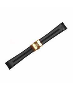 Kautschukband 20 mm für Ocean 39 mit Schließe pink gold