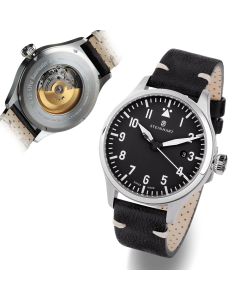 Nav B-Uhr 42 black A-Muster
