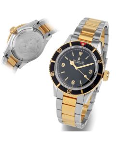 Ocean One Vintage two-tone  Taucheruhr  im Retrodesign | Steinhart Watches 