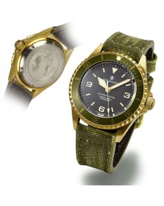 OCEAN 1 Steinhart Taucheruhr Bronze grün