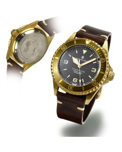 OCEAN 1 Steinhart Taucheruhr Bronze hellbraun