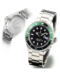 OCEAN 1 Steinhart Taucheruhr GREEN 