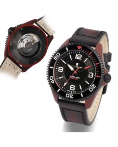 Ocean 2 premium Carbon Red Taucheruhr mit sportlicher Exklusivität | Steinhart Watches 