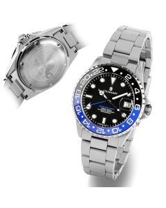 Ocean 39 GMT classic ceramic Taucheruhr mit schweizer Uhrwerk | Steinhart Watches 