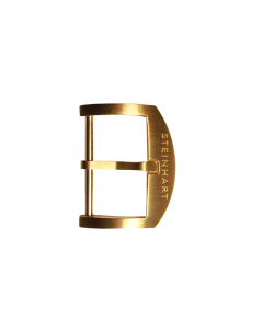 OEM Schließe 18 mm Bronze satiniert mit Logo