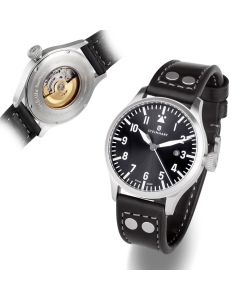 Nav B-Uhr 44 date grey