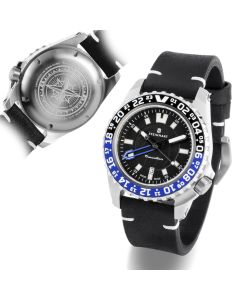 TRAVELLER GMT blue  Taucheruhr