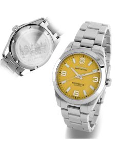 Ocean 39 Metropole champagne  Taucheruhr mit echtem Schutz vor Wasser| Steinhart Watches 