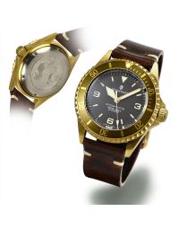 OCEAN 1 Steinhart Taucheruhr Bronze hellbraun